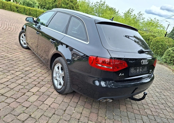 Audi A4 cena 44800 przebieg: 238592, rok produkcji 2012 z Warszawa małe 191